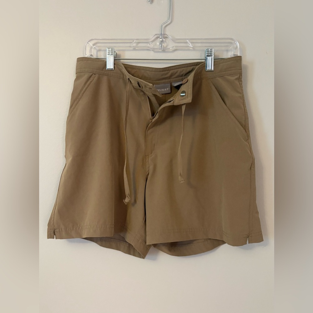 Tan Sporty Lightweight Shorts